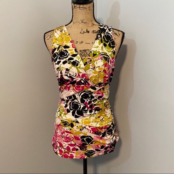 Cabi Floral Tank Style 404 size medium - Picture 1 of 4